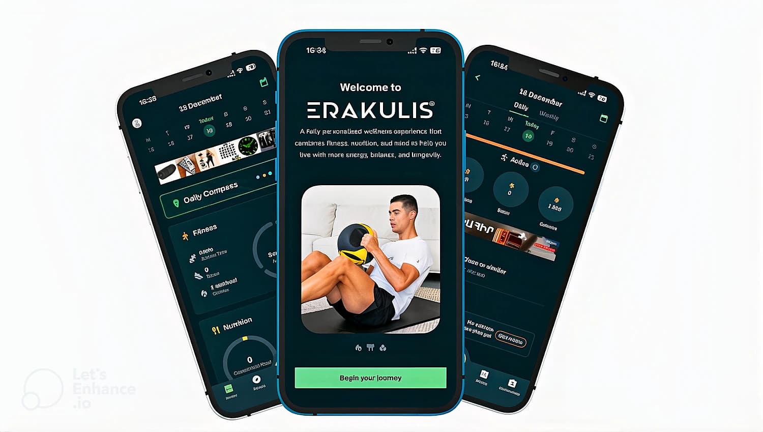 Erakulis — фитнес-приложение